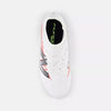 New Balance Kids Furon Team Jnr FG V8 White/Energy Red/Black/Pixel Green