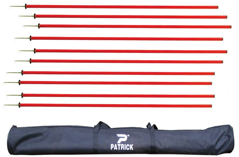 Patrick Agility Pole 1pc Fixed Base Set 10 Orange