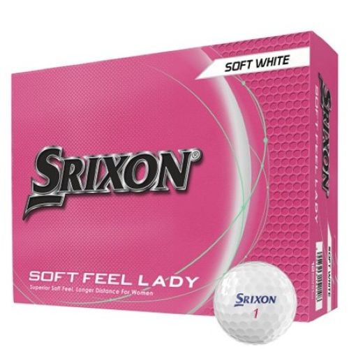Srixon Soft Feel Lady Soft White Dozen