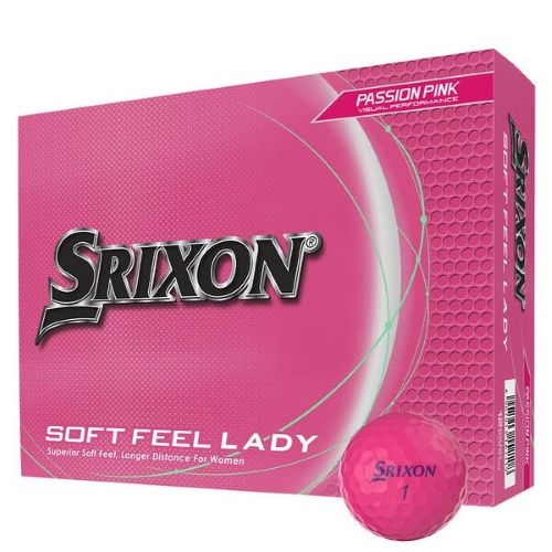 Srixon Soft Feel Lady Passion Pink Dozen