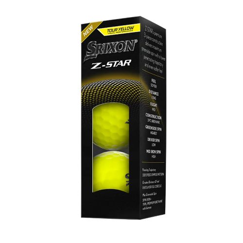 Srixon Z-Star Yellow 3pk