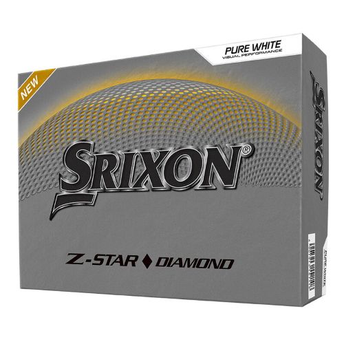 Srixon Z-Star Diamond Pure White 3pk