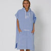 OE Ladies Hooded Poncho Cornflower