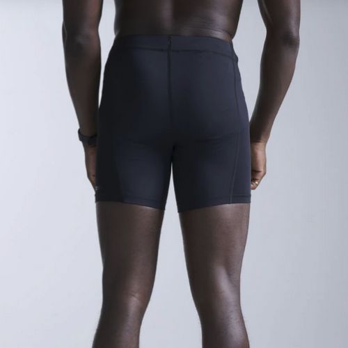 2XU Mens Compression Half Short Black/Black