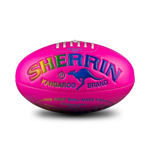 Sherrin AFL Supasoft Designer Ball Size 3 Pink