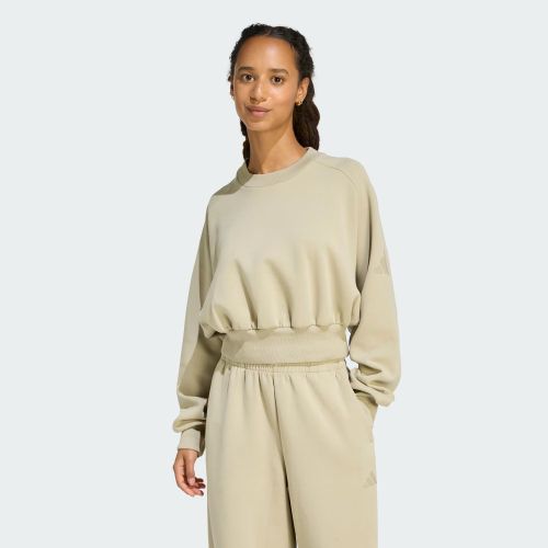 Adidas Womens Soft Lux Loose Sweat Wonder Cargo