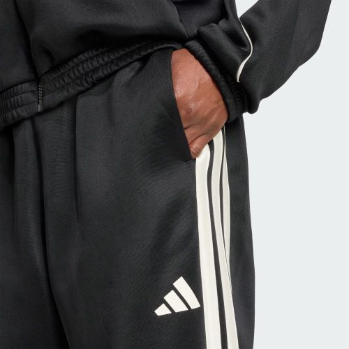Adidas Mens Stadium Track Pant Black/Off White