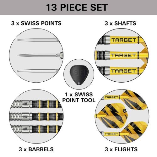 Target Buzz 02 90percent Steel Tip Darts