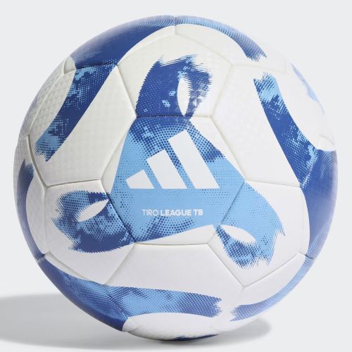 Adidas Tiro League Thermally Bonded Soccerball White/Royal/Light Blue