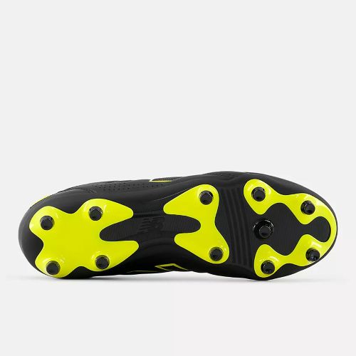New Balance Mens 442 V3 Pro FG D Black/Punch Yellow/Fire Cracker