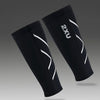 2XU Adults Compression Calf Tights Black/Black