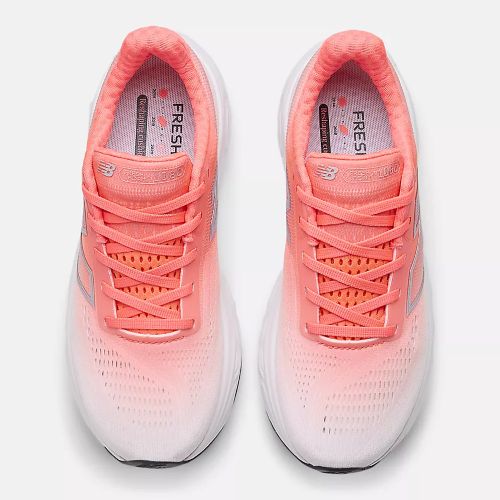 New Balance Womens FF W1080V14 Urgent Red/Silver Metallic/Light Silver Metallic