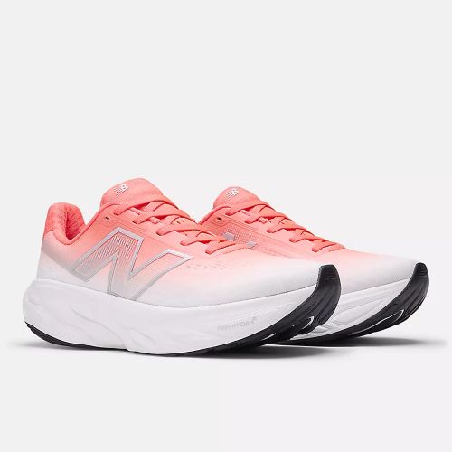 New Balance Womens FF W1080V14 Urgent Red/Silver Metallic/Light Silver Metallic