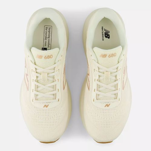 New Balance Womens 680107 D Wide Angora/Gum 020/Sea Salt