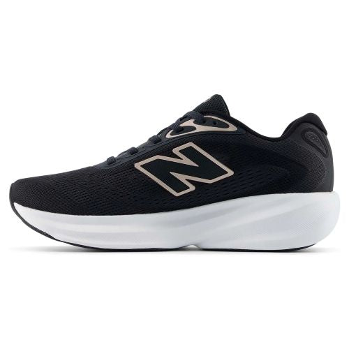 New Balance Womens 680 V9 D Wide Black/Phantom/Chamagne Metallic