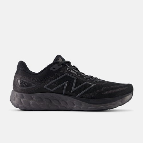 New Balance Womens W680CK8 D Wide Phantom/Magnet/Black Metallic