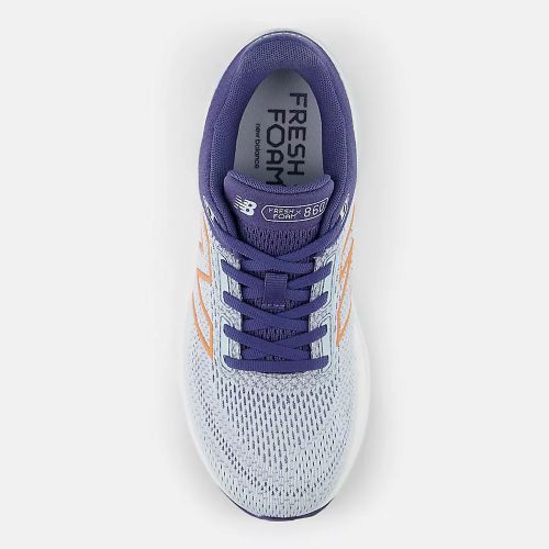 New Balance Womens Fresh Foam W860V14 D Frosted Glass/Dream State/Peach Nectar