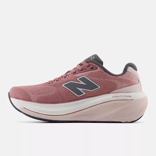 New Balance Womens Fresh Foam W860V15 B Rosewood/Neptune Grey
