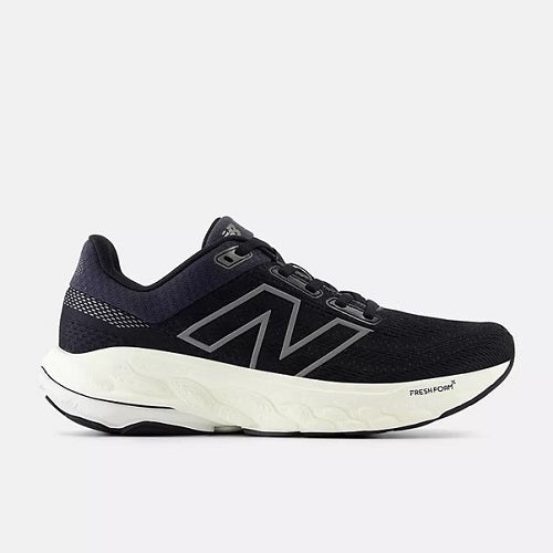 New Balance Womens Fresh Foam W860V14 D Black/Phantom/Angora