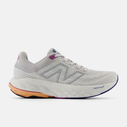 New Balance Womens Fresh Foam W860V14 B Grey Matter/Copper/Silver Metallic