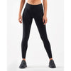 2XU Womens Ignition Mid Rise Compression Tights Black/Nero