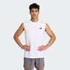Adidas Mens Workout Feelready Sleevless Tee White