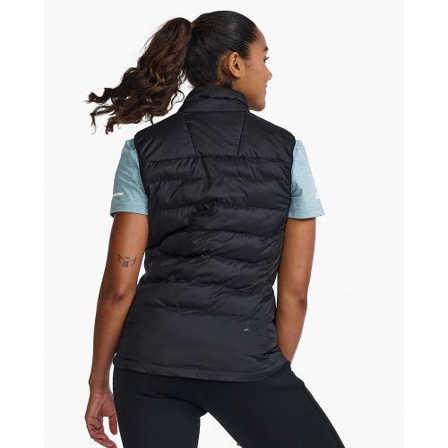 2XU Womens Commute Packable Insulated Vest Black/Black