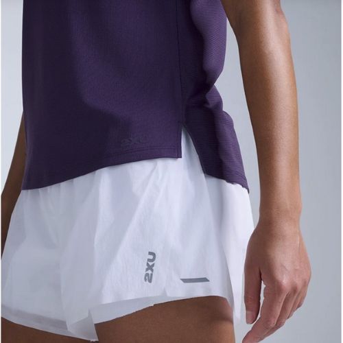 2XU Womens Aero Tee Velvet Purple/Purple Reflective