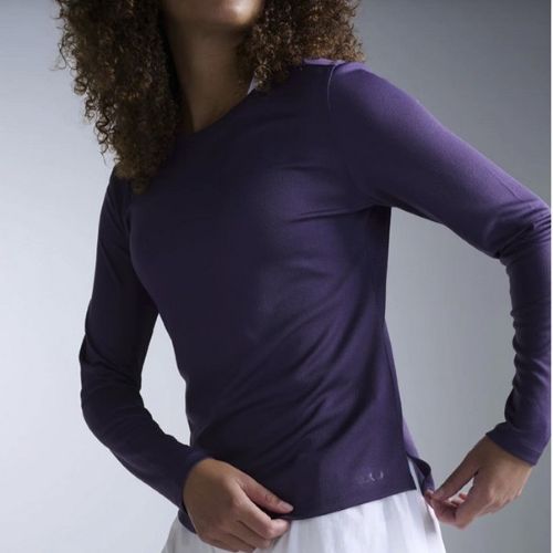 2XU Womens Aero Long Sleeve Top Velvet Purple/Purple Reflective