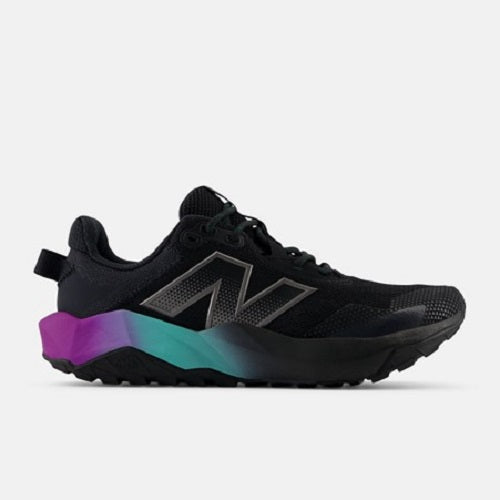 New Balance Womens Nitrel V6 B WTNTRLT6 Black/Black Metallic/Cyber Jade