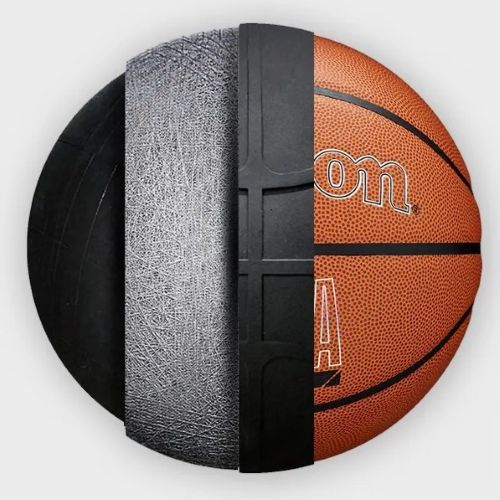 Wilson NBA Forge Plus Basketball Orange