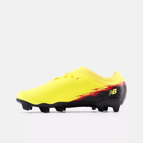 New Balance Kids Furon Team V8 FG M Punch Yellow/Black 100/Fire Cracker