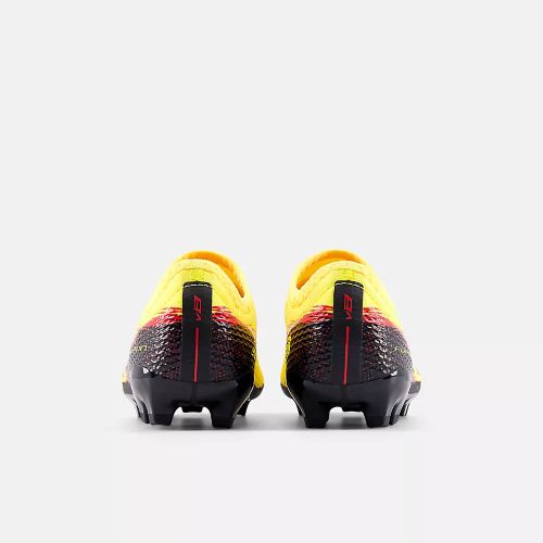 New Balance Kids Furon Team V8 FG M Punch Yellow/Black 100/Fire Cracker
