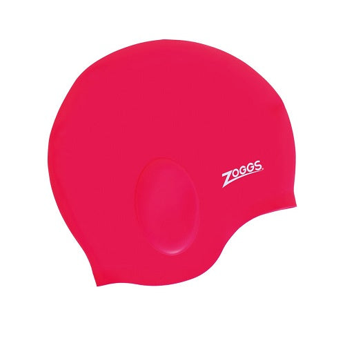 Zoggs Adult Ultrafit Silicone Swim Cap Pink