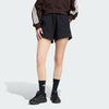 Adidas Womens Kit Small Logo 4 Inch Short Black