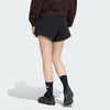 Adidas Womens Kit Small Logo 4 Inch Short Black