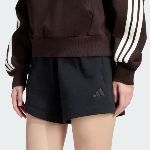 Adidas Womens Kit Small Logo 4 Inch Short Black