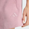 Adidas Womens Kit Small Logo 4 Inch Short Magic Mauve
