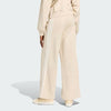 Adidas Womens Kit 3 Stripes Wide Leg Pant Crystal Linen/Off White