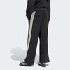 Adidas Womens Kit 3 Stripes Wide Leg Pant Black/Off White