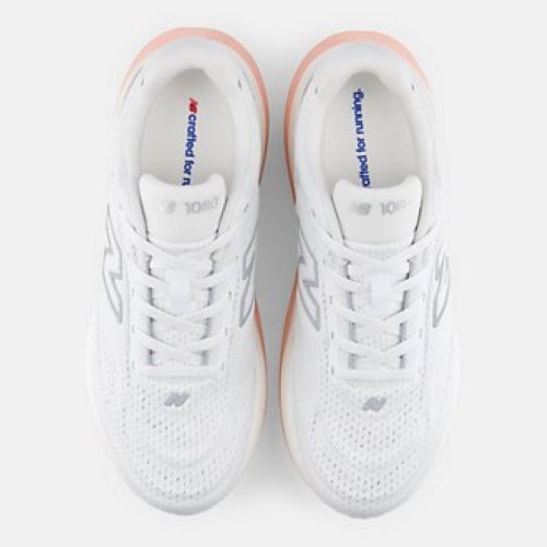 New Balance Womens Fresh Foam B W108037Y V15 White/Pink Lemonade
