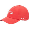 Oakley Mens Performance 6 Panel Cap Hibiscus Red
