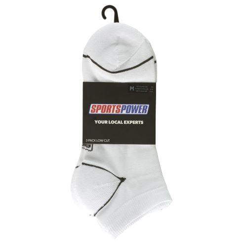 Sportspower Low Cut White/Black Accent
