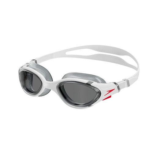 Speedo Adult Biofuse 2.0 White/Red/Smoke