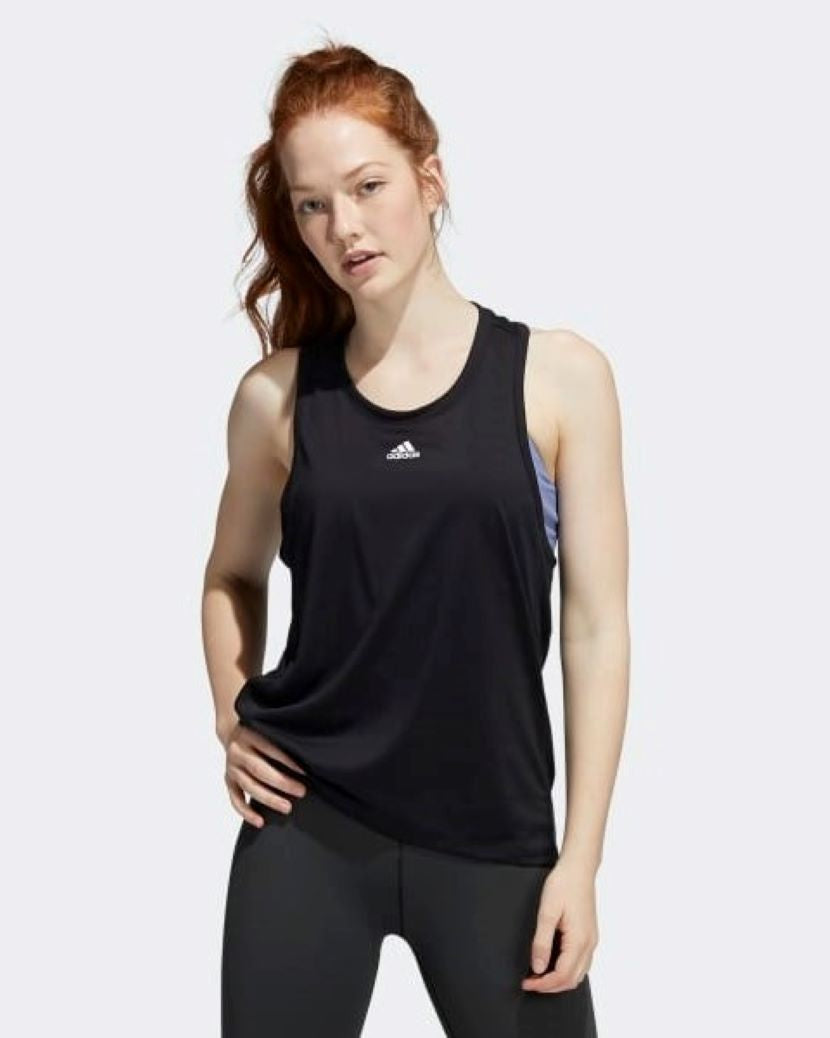 Adidas Womens AR 3 Stripes Training Tank Black