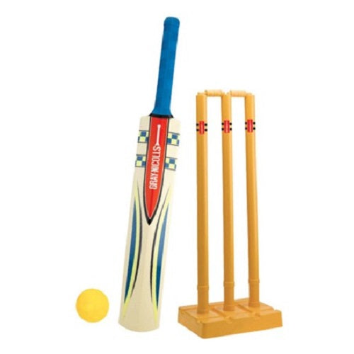 Gray Nicolls Beach Cricket Set (Bat/Ball/Stumps/Mesh Bag)