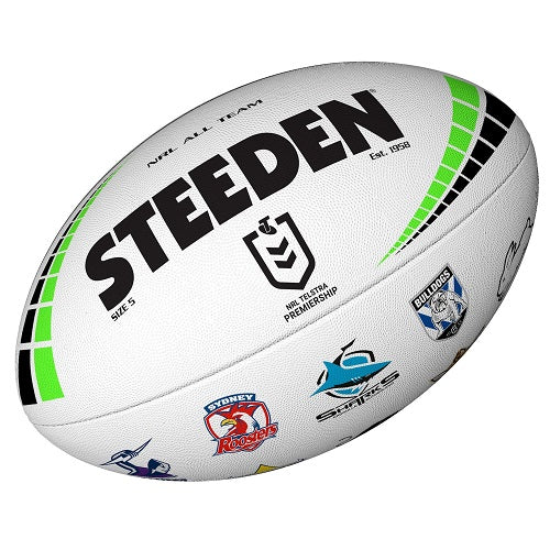 Steeden NRL All Team Logo Ball S5
