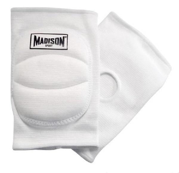 Madison Volleyball Knee Pads White