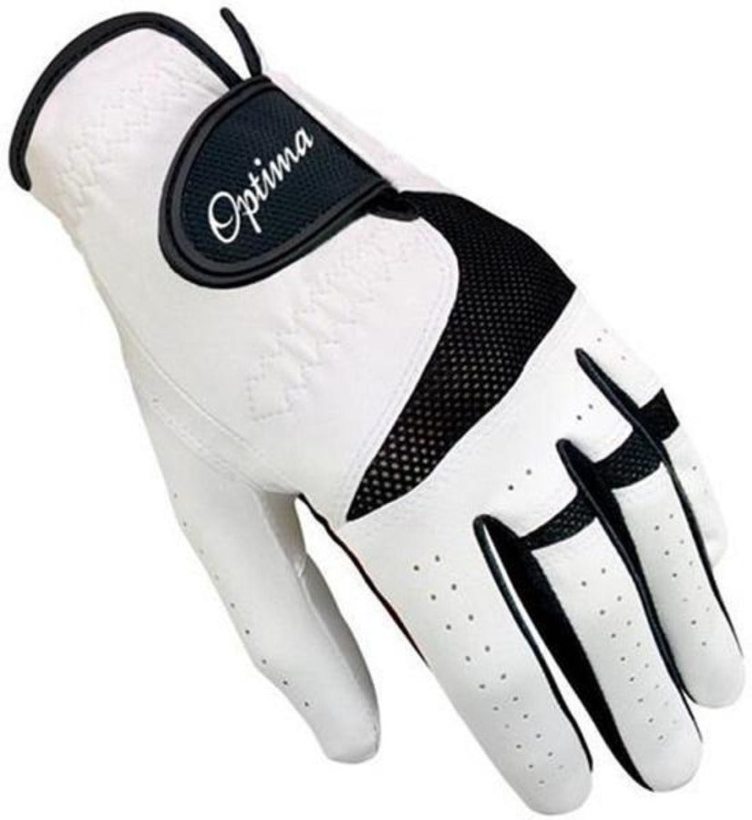 Optima XTD Mens Synthetic Golf Glove White