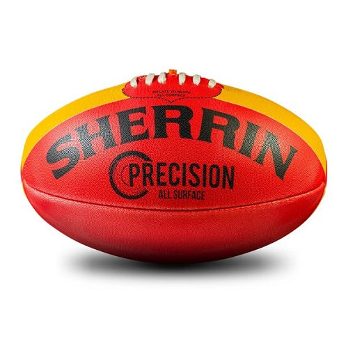 Sherrin AFL Precision Red Synthetic